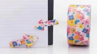 Simply Genius Duct Tape Craft Ideas - Bookmark