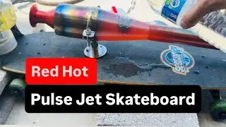 Running my Pulse Jet Skateboard until it’s glowing RED HOT!