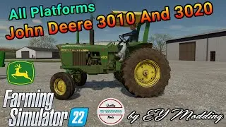 John Deere 3010/3020|𝗙𝗦𝟮𝟮|by EY modding