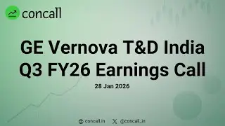 GE Vernova T&D India Q3 FY26 Earnings Conference Call | Concall.in