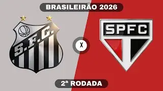 SANTOS x SÃO PAULO | Brasileirão 2026 | 2ª Rodada | Simulação PES 21