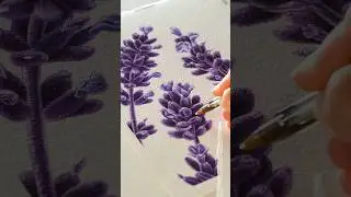 Ballpoint ✍🏻 #ballpointpen #drawing #lavender #slowliving #art #flowerdrawing