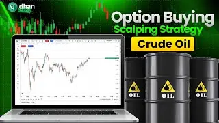 Crude Oil Option Buying Scalping Strategy Full Breakdown! Dhan