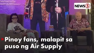 Air Supply, thankful sa pagmamahal ng Filipino fans