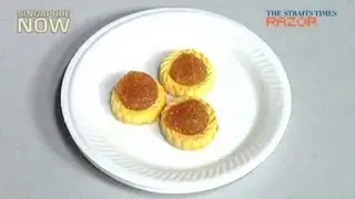 3 pineapple tarts = 1 bowl of rice