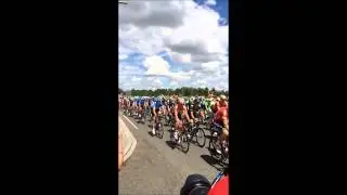 Tour de France 2014 Stage 3 - A1301 / A505 Roundabout