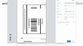 Как распечатать этикетки USPS com на этикетках размером 4x6