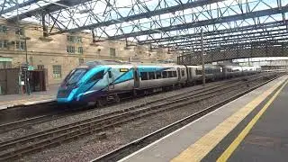 The Class 397 'Civity' TransPennine Express (Nova 2) No.397012 was arrives onto P4 at Carlisle.