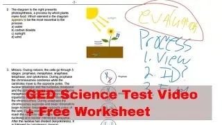 GED Science Test   Week of August 24, 2020