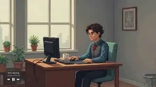 Tired, but Still Moving Forward 🚶&zwj;♂️ | Lo-fi Beats for Quiet Work ✨💙