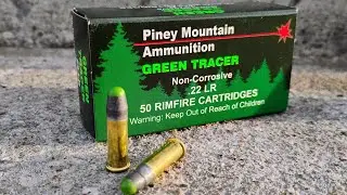 Are .22LR and 9mm Tracers Worth it?|Extended version| Piney Mountain Ammunition 