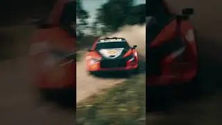 WRC Rally Poland 2024 FLAT OUT ACTION #WRC #Rally1 #RallyPoland #Hyundai #Shorts #Rally #RallyCar
