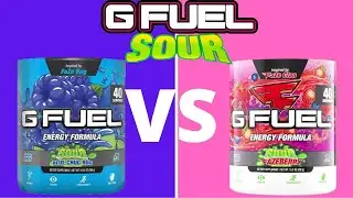Sour Fazeberry vs Sour Blue Chug Rug GFUEL