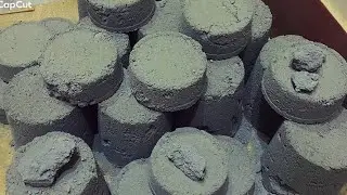 Pure Black Sand ASMR | Deep Crunchy Crumbling Sounds 😌