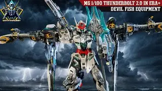 Thunderbolt 2.0 IN ERA+ Thunder  Devil Fish Equipment MG 1/100 Model Kits Quick build