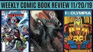 Weekly Comic Book Review 11/20/19
