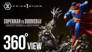 UMMDC-05 SUPERMAN VS DOOMSDAY (CONCEPT DESIGN BY JASON FABOK) (DC COMICS) 360&deg;View - Prime1Studio