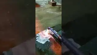 Compressed air tank drain