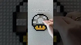 HOW TO MAKE DIFFERENT PIXEL ART MUSHROOMS 🍄🍄🍄 #lego #8bit #supermario