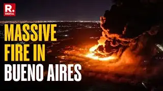 Argentina Industrial Park Blast Sparks Massive Fire: 20+ Injured | Bueno Aires | Breaking