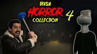 Surviving A Collection of Good and Bad Horror Games! | Trash Horror Collection 4