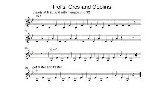 Trolls Orcs and Goblins