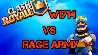 W1714 vs RAGE ARMY - SPANISHCUP EN DIRECTO!!! Clash Royale - [ALGAME]
