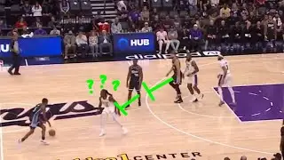 Nag ala-Warriors ang opensa ng Sacramento kaya nalito ang depensa ng bagong player na ito ng Lakers!