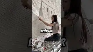 Fresque G&eacute;ante de la Grande Muraille de Chine #talent #fresque #chinese #artderue #art #artiste