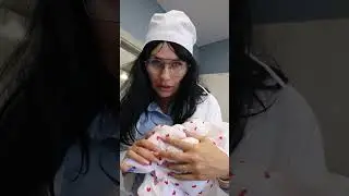 В роддоме! Когда только родила