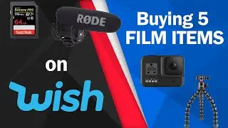 Buying 5 FILM RELATED WISH Items and Testing them