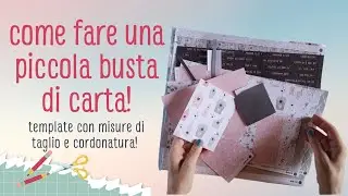 da✂️ Ritagli di Carta a Piccoli 👑Tesori | ep.1: come fare una piccola busta di carta