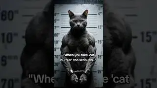 :When you take 'cat burglar' too seriously...