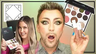 @OfracosmeticsUSA X @hotmessmommamd Unconditional Mini Mix Palette & Lip Duo! Review, Swatches!
