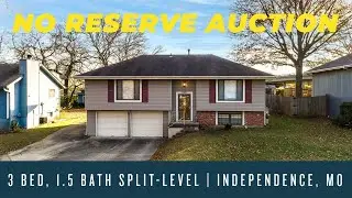 Sells Regardless of Price: Charming 3-Bedroom, 1.5 Bath Home | Independence, MO | Cates Auction