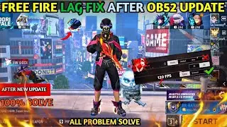 HOW TO FIX GAME LAG IN FREE FIRE 😱FREEFIRE LAG PROBLEM AFTER UPDATE LAG PROBLEM IN FREEFIRE ||
