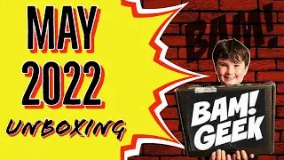 Bam Geek Box May 2022 Autograph Mystery Subscription Box Unboxing & Review!