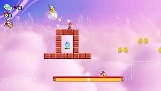 Super Mario Bros Wonder Countdown to Drop Down