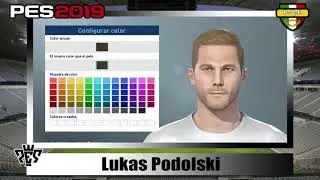 PES 2019 Libre Lukas Podolski Apariencia y Habilidades
