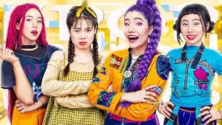 Первый День Бедной Девочки В Школе Кпоп «охотницы На Демонов»! Baby Doll Спасла Huntrix От Saja Boy