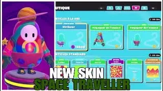 Fall guys season 4.5 - NEW SKIN SPACE TRAVELLER ITEM CHOP