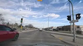 CANADIAN NEIGHBORHOOD - WINNIPEG MANITOBA CANADA AUTUMN DRIVE TOUR 1080p 30FPS HD VIDEO