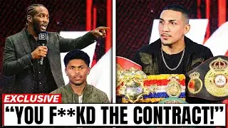 Terence Crawford INTERRUPTS Press Conference & SENDS BRUTAL WARNING To Teofimo Lopez...