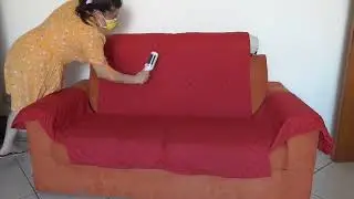 ASMR🧼PULISCO IL MIO DIVANO CON LA SPAZZOLA PER RIMUOVERE PELI E PELUCCHI | I BRUSH MY SOFA🛋#cleaning
