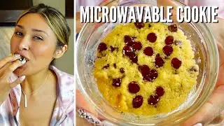 KETO MICROWAVABLE COOKIE! How to Make Easy Microwavable Chocolate Chip Cookie! ONLY 2 NET CARBS!