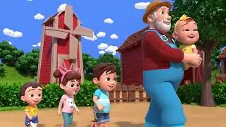 Old MacDonald Had A Farm | Animal Pretend Play | Lalafun Nursery Rhymes & Kids Songs