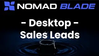 Nomad Blade   Sales Leads   Disaster restoration software for water damage mitigation & more!