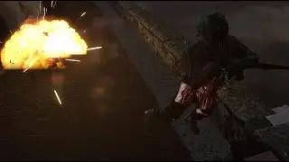 Sniper Elite 5 - Grenade Killing the sniper in the final stage in Rubble & Ruin