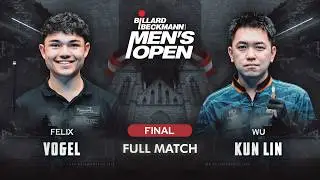 F. VOGEL vs WU K.L. ▸ MEN'S OPEN FINAL ▸ Predator Pro Billiard Series St Johann im Pongau 2026