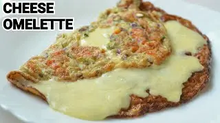 CHEESE BURST OMELETTE by (YES I CAN COOK)